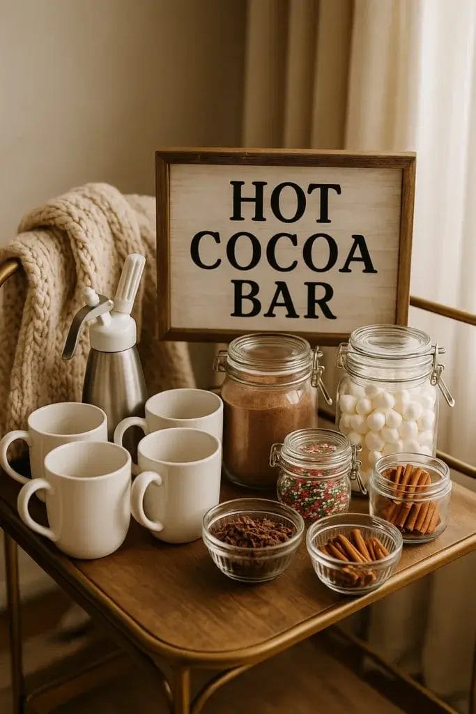 Hot Cocoa Bar