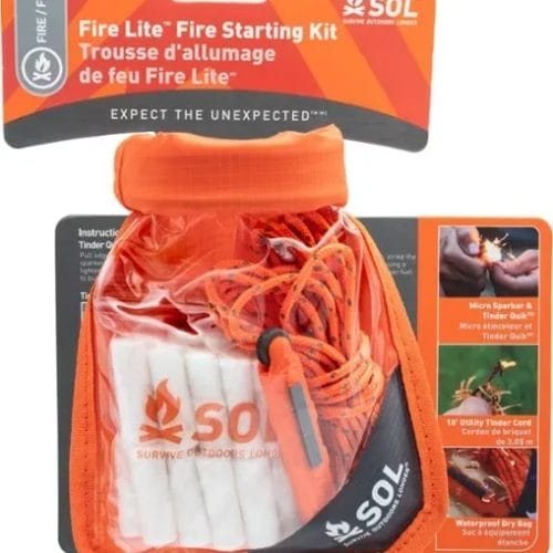 Fire Lite Fire-Starting Kit in Dry Bag