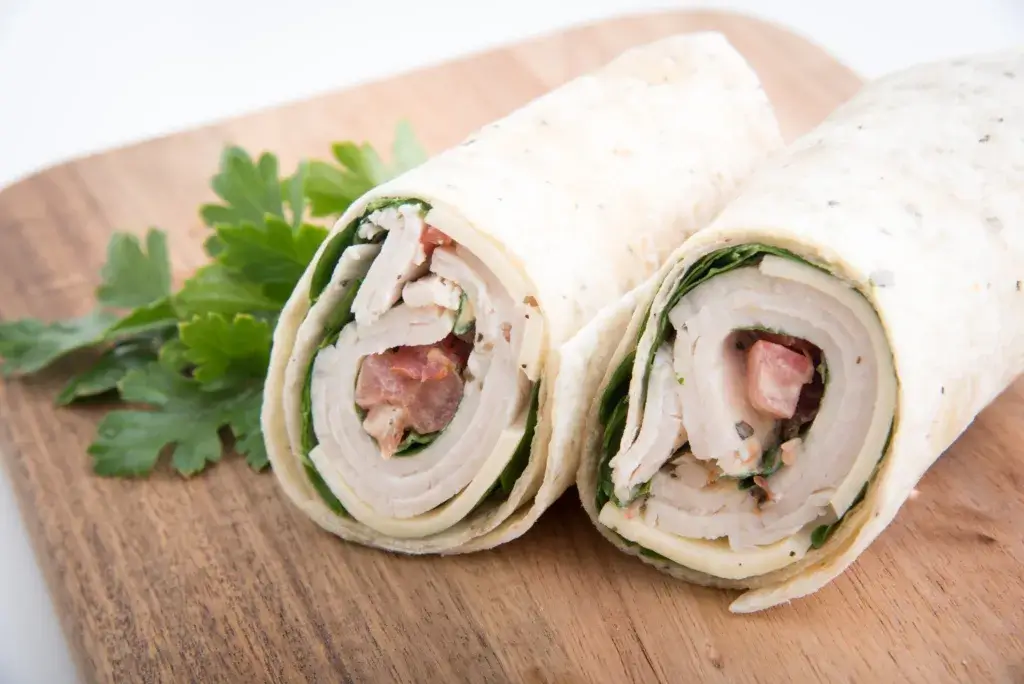 turkey spinach roll